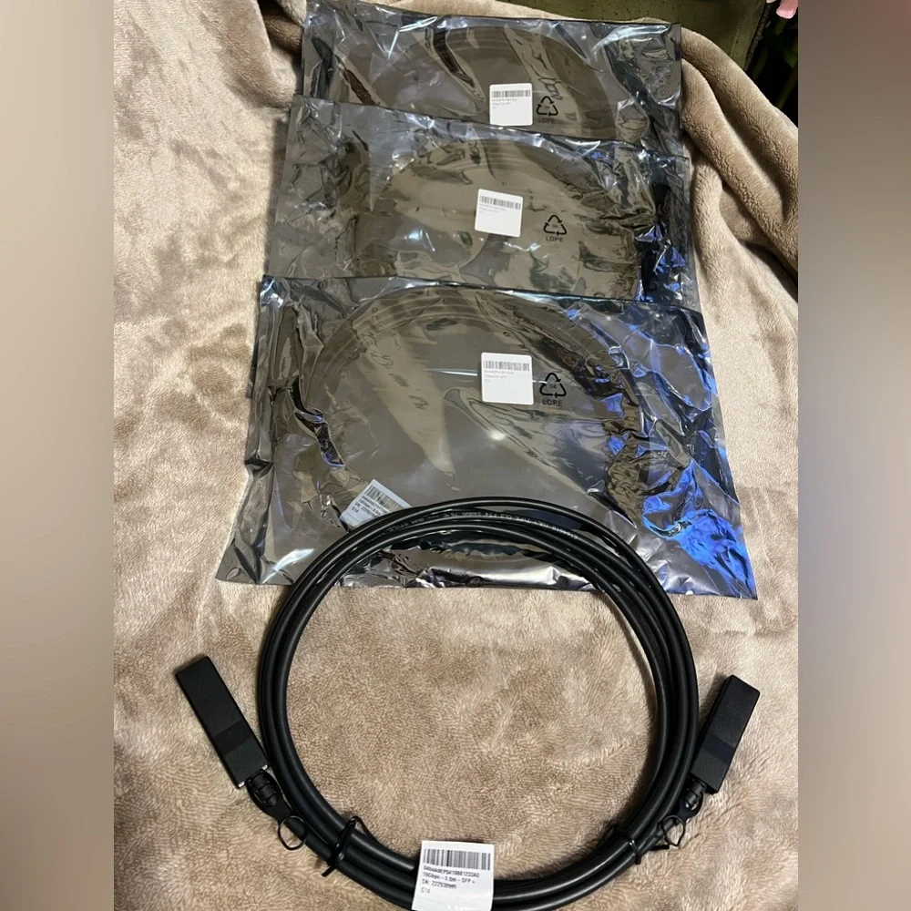 4 HP 3 Meters SPF+ Cable LOT